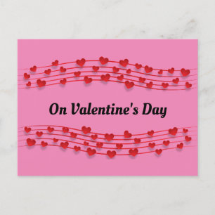 Het Briefkaart van de Muzieknoten van het hart