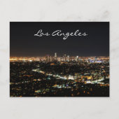 Het briefkaart van de Nacht van Los Angeles (Voorkant)