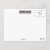 Het Briefkaart van de Nieuwkomer (Achterkant)