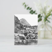 het  Briefkaart van de Noorse Geiranger Merok (Staand voorkant)