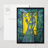 Het Briefkaart van de Onderbreking van de rook (Voorkant / Achterkant)