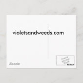 Het Briefkaart van de oogst (Achterkant)