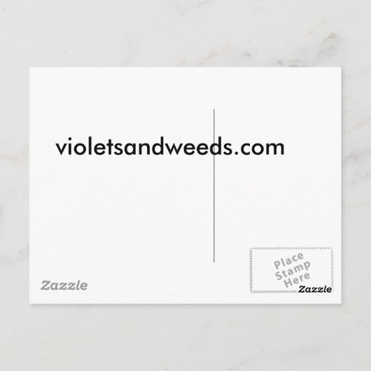 Het Briefkaart van de oogst (Achterkant)