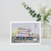 Het Briefkaart van de paaszonsopgang (Staand voorkant)