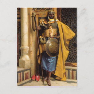 Het briefkaart van de Palace Guard