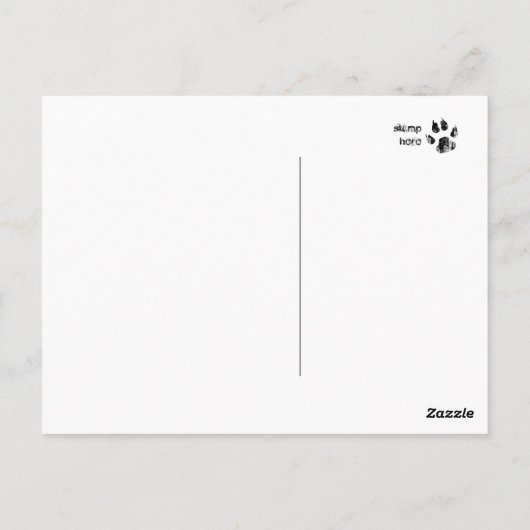 HET Briefkaart VAN DE PONDERENDE POOL (Achterkant)