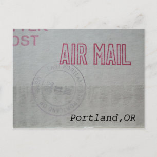 Het Briefkaart van de Post van de Lucht van
