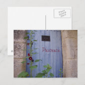 Het briefkaart van de Provence (Voorkant / Achterkant)