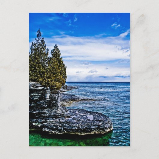 Het Briefkaart van de Provincie van de deur, het (Voorkant)