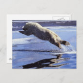 Het Briefkaart van de Reeks van het Wild van de (Voorkant / Achterkant)