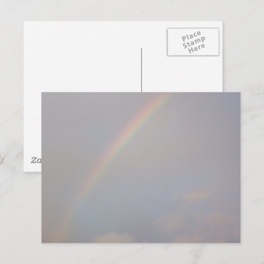 Het Briefkaart van de regenboog (Voorkant / Achterkant)