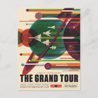 Het Briefkaart van de Reisposter van de Grote Mer