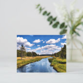 Het briefkaart van de rivier (Staand voorkant)
