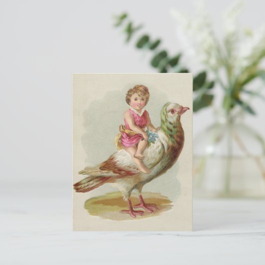 Het Briefkaart van de ruiter (Staand voorkant)