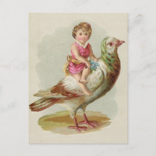 Het Briefkaart van de ruiter