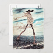 Het briefkaart van de satanische zusters (Voorkant / Achterkant)