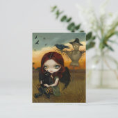 "Het Briefkaart van de Scarecrow" (Staand voorkant)