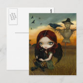 "Het Briefkaart van de Scarecrow" (Voorkant / Achterkant)