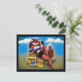 Het Briefkaart van de schat (Staand voorkant)