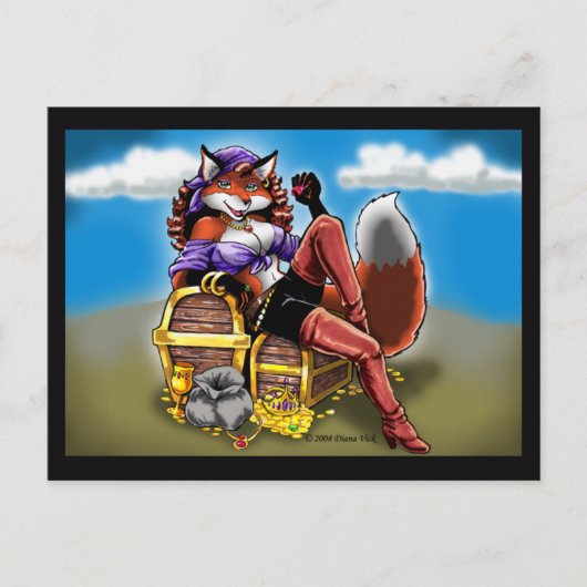 Het Briefkaart van de schat (Voorkant)