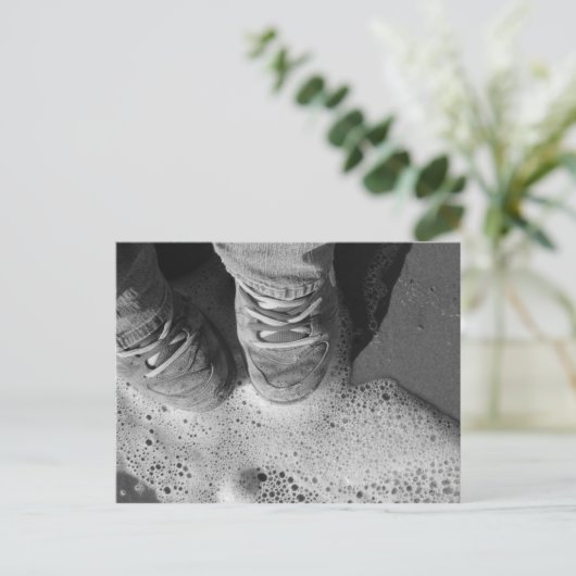 Het Briefkaart van de Schoenen van het surf n (Staand voorkant)