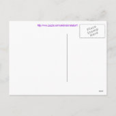 Het Briefkaart van de Sneeuwman van de (Achterkant)