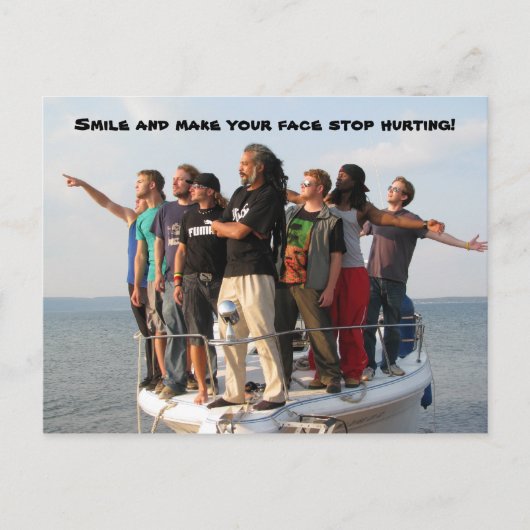 Het Briefkaart van de Sol van Irie (Voorkant)