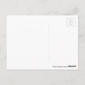 Het briefkaart van de Speler van de Harmonika van (Achterkant)