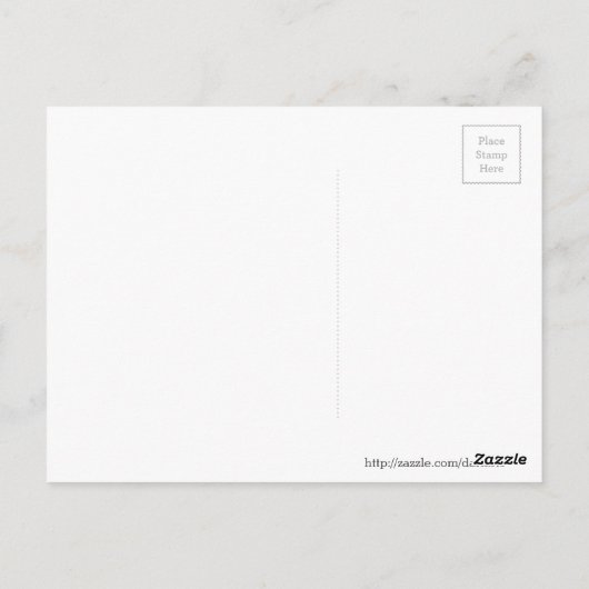 Het briefkaart van de Speler van de Harmonika van (Achterkant)