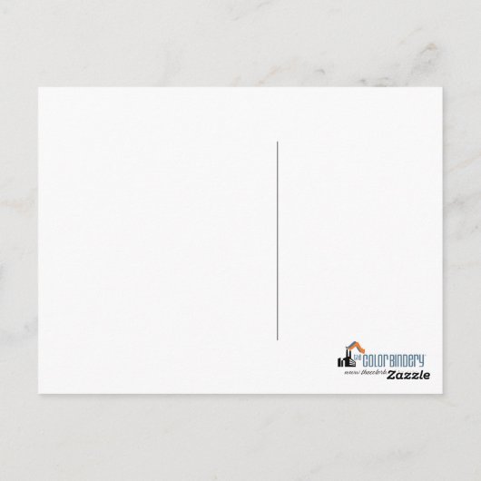 Het Briefkaart van de Speler van de saxofoon (Achterkant)