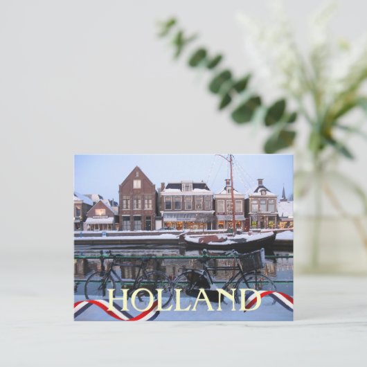Het Briefkaart van de Stad van Holland van de (Staand voorkant)