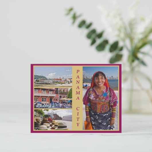 Het Briefkaart van de Stad van Panama (Staand voorkant)