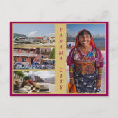 Het Briefkaart van de Stad van Panama (Voorkant)