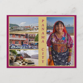 Het Briefkaart van de Stad van Panama
