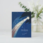 Het Briefkaart van de Ster van Kerstmis (Staand voorkant)