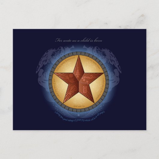Het Briefkaart van de Ster van Texas (Voorkant)