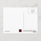 Het Briefkaart van de Stijl van de vin (Achterkant)