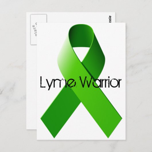 Het Briefkaart van de Strijder van Lyme (Voorkant / Achterkant)