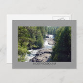 Het Briefkaart van de stroom en van de Waterval (Voorkant / Achterkant)