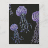 Het Briefkaart van de Stroom van kwallen (Voorkant)