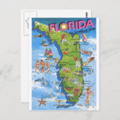 Het Briefkaart van de Sunshine State (Voorkant / Achterkant)