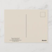 Het Briefkaart van de Tekening van het Paard van (Achterkant)