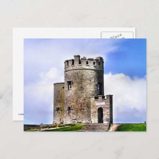 Het Briefkaart van de Toren van O'Brien (Voorkant / Achterkant)