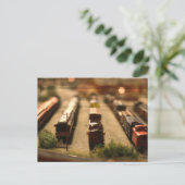 Het Briefkaart van de Trein van het speelgoed (Staand voorkant)