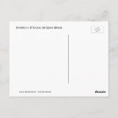 Het Briefkaart van de Tribale Raad van Tiki (Achterkant)