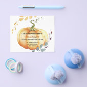 Het Briefkaart van de Uitnodiging van de Thanksgiv Flyer (Enkel)