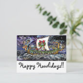 Het Briefkaart van de Vakantie GGBR - Bassets van (Staand voorkant)