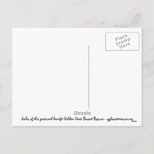 Het Briefkaart van de Vakantie GGBR - Kerstman & (Achterkant)