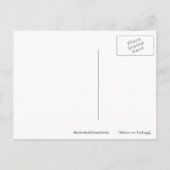 Het Briefkaart van de Vakantie van de Herfst van (Achterkant)