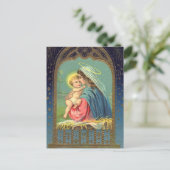 Het Briefkaart van de Vakantie van Kerstmis van (Staand voorkant)